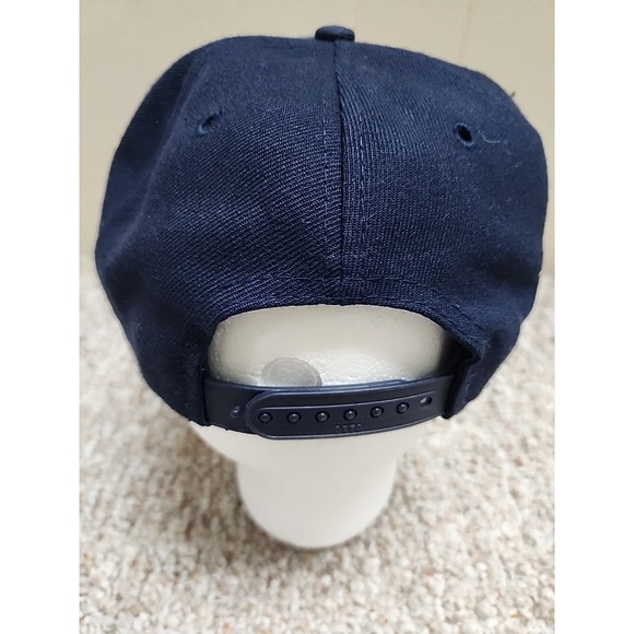 VTG 1997 Michigan University Wolverines Rose Bowl Snapback Hat Cap Blue Otto - Picture 3 of 9